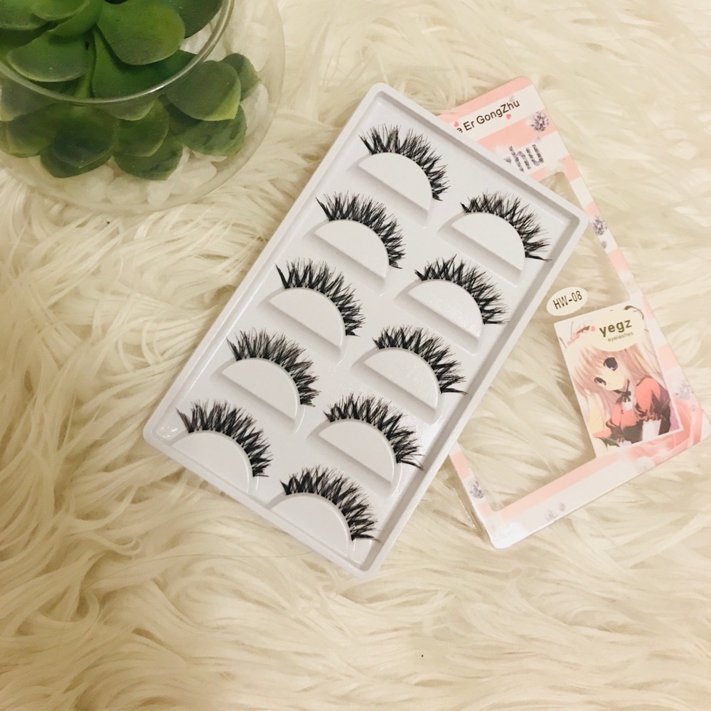 5 pairs of Mink false eyelashes