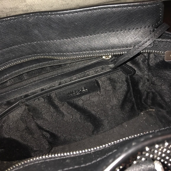 Authentic MK Micro Studded Saffiano Satchel - Picture 7 of 7