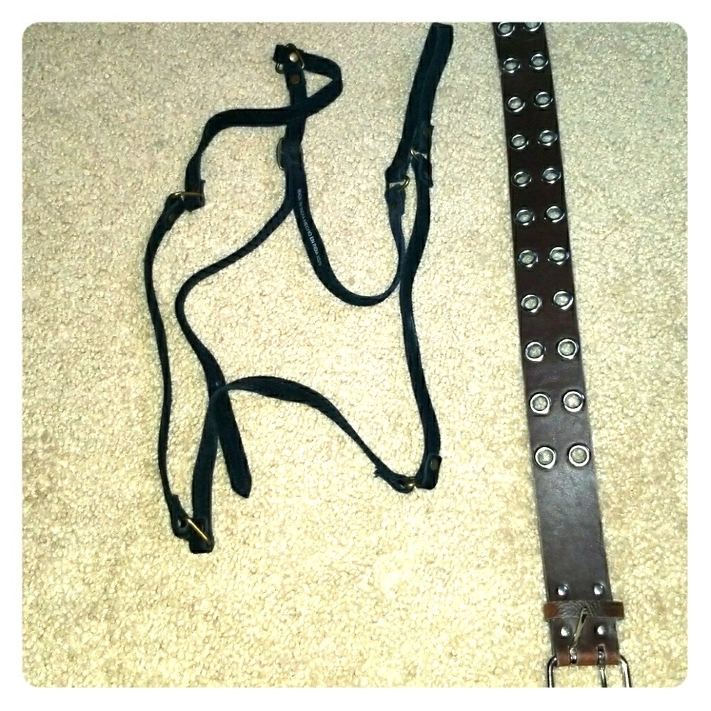 Harness belt and waist belt