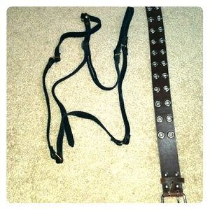 Harness belt and waist belt