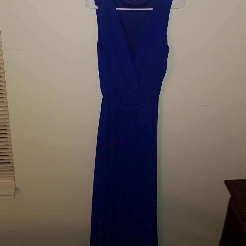 Blue Wide Leg Jumpsuit