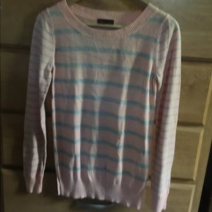 Long sleeves top pink and gray