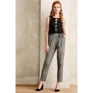 Elevenses lace medley jumpsuit