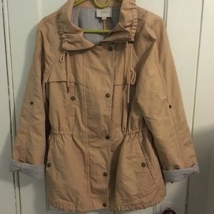 Loft Tan Utility Jacket (Size M)