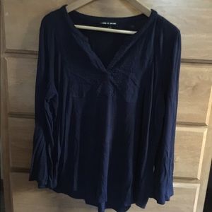 Used Navy blouse