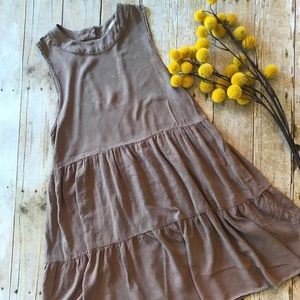 Altar'd State Tiered ruffle dress Size M