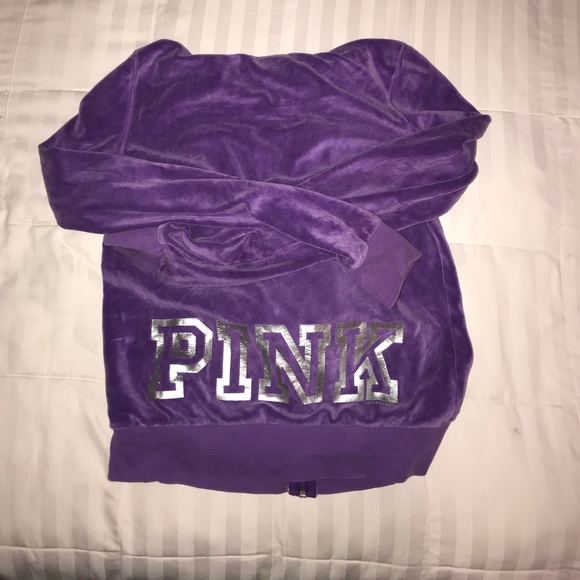 PINK by victoria’s secret zip-up sweatshirt - Picture 2 of 3