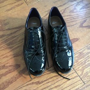 Clarks Patent Leather Oxford
