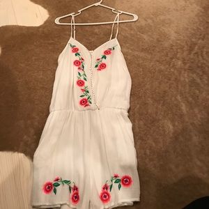 White romper