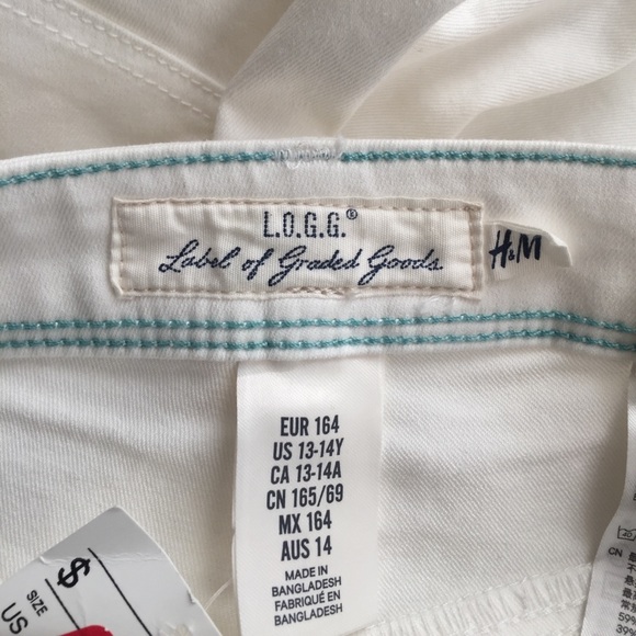 Girls Off White Jeans - Picture 5 of 6