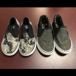 Size 8 Toddler Boy shoes.