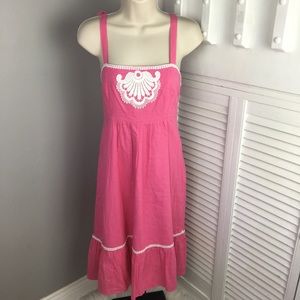 Lilly Pulitzer cormick dress pink lace size 6