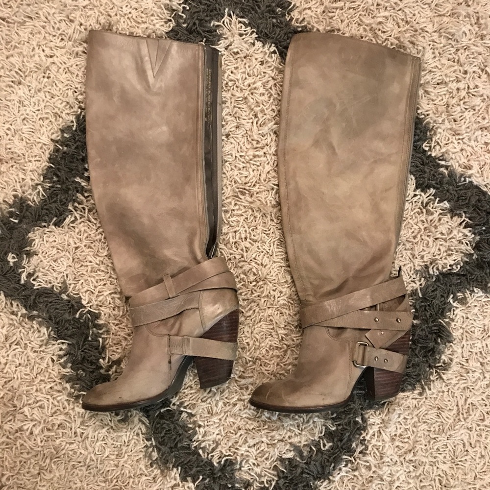 Fergie Leather Boots