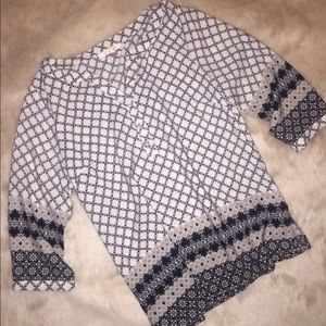 Skies Are Blue Beige Blouse from Stitchfix