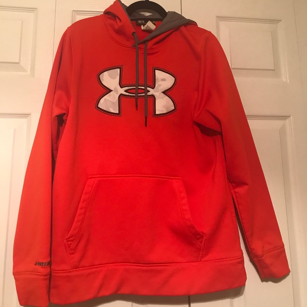 Under Armour Orange Storm pullover