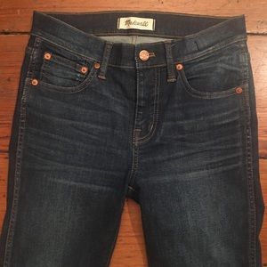 Madewell 9” High Riser Skinny Skinny Jeans