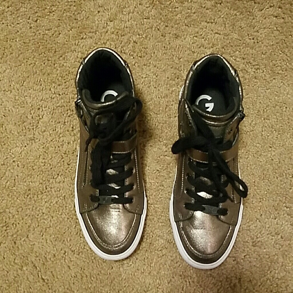 Guess metallic sneakers