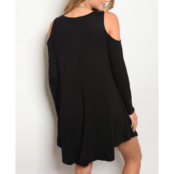 🆕 | COLD SHOULDER SWING DRESS | - Picture 2 of 4