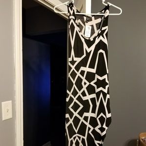 Maxi dress with slit NWT