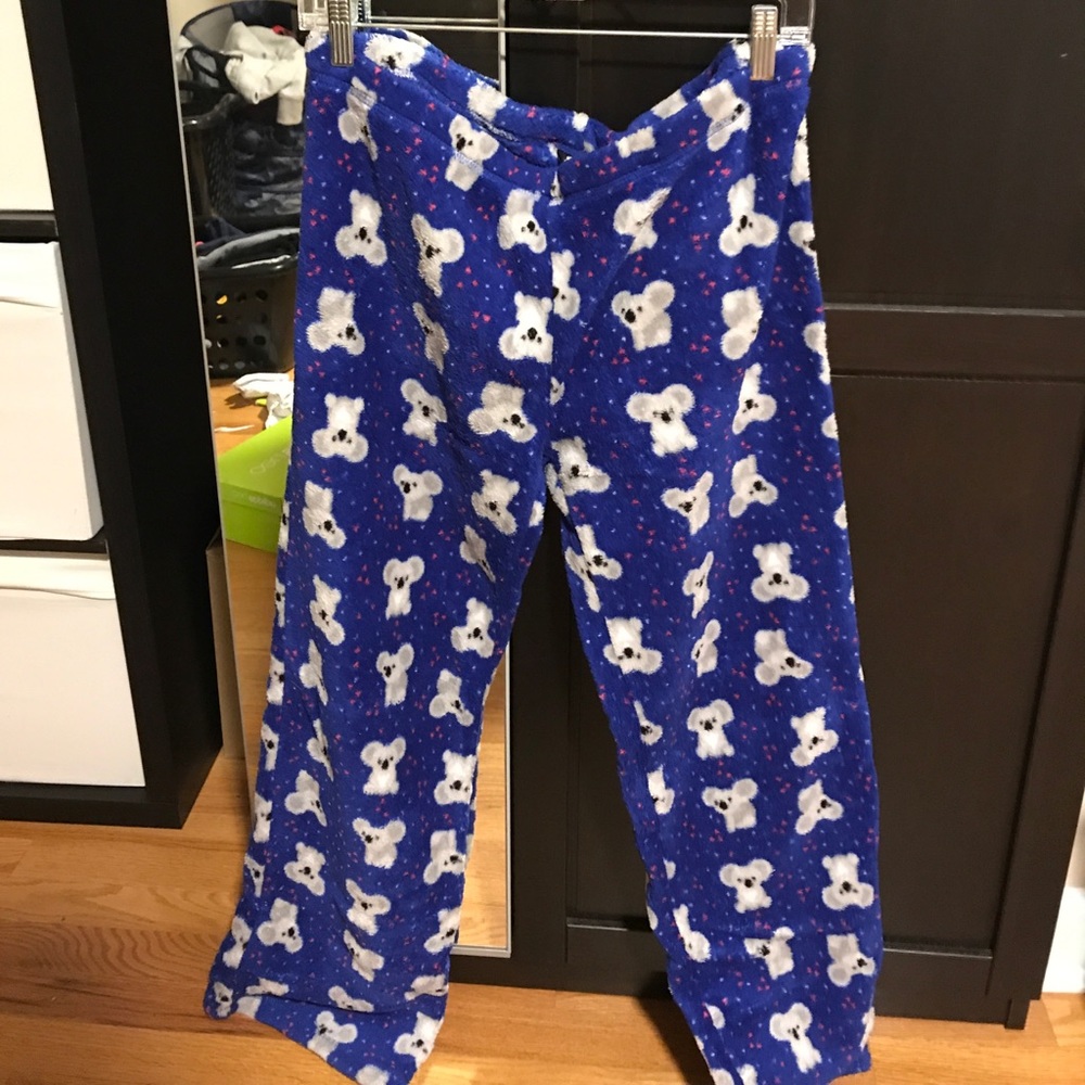 Plush- feel Koala PJ pants
