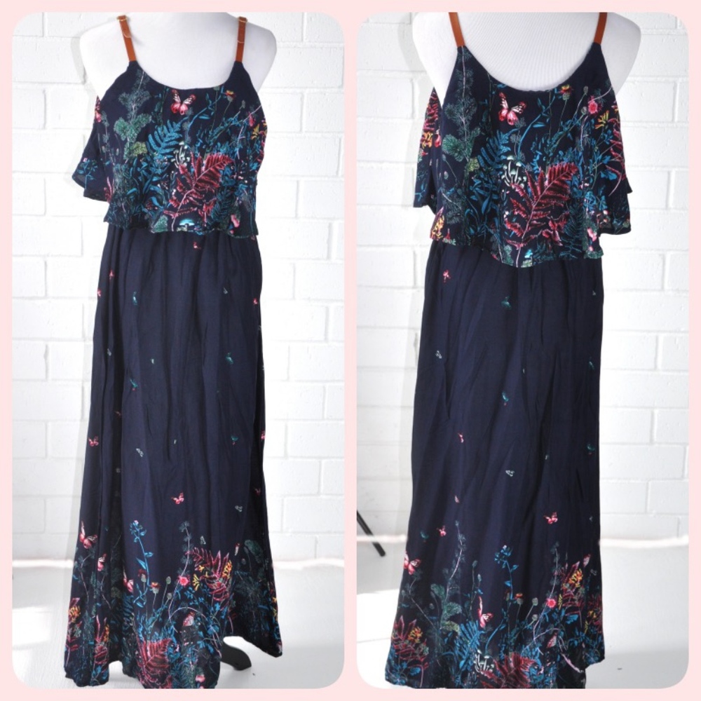 Midnight Blue Maxi Dress