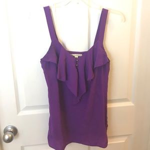 Purple Banana Republic blouse