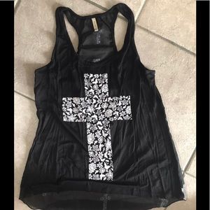 Black Cross Tank