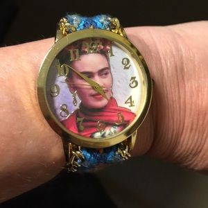 Frida Kahlo watch preloved so its a great deal
