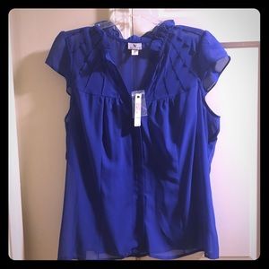 XL NWT Sheer blouse