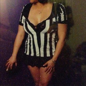 Sexy referee costume