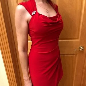 Red dress