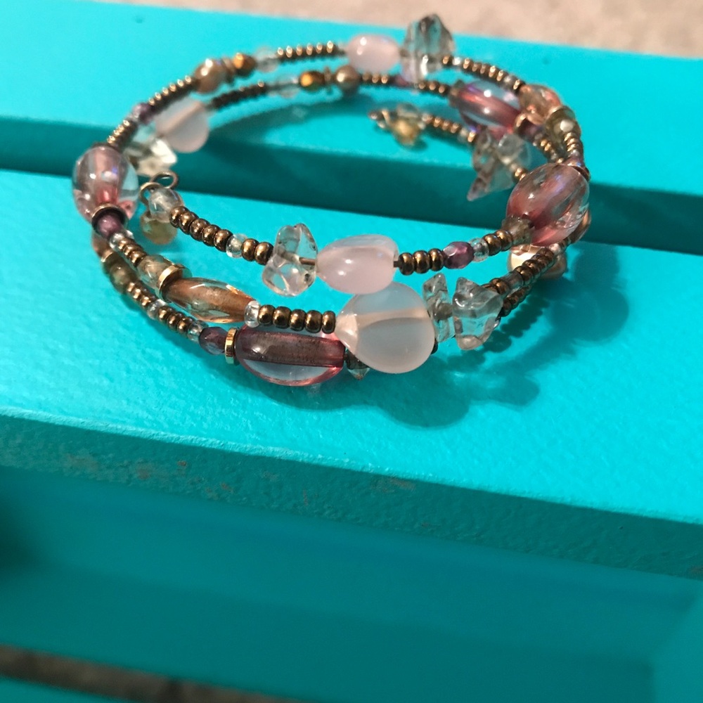 Wire beaded Bracelet