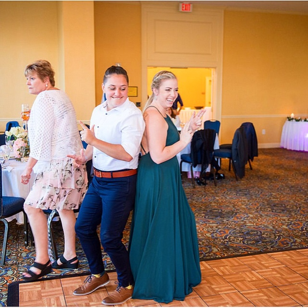 Size Large Mythical Kind of Love dark green dress