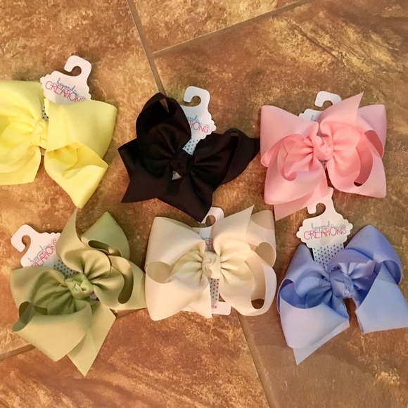 Wallpaper Beyond Creations Accessories 5 12 Bows W Alligator Clips Poshmark Desktop Wallpaper Free