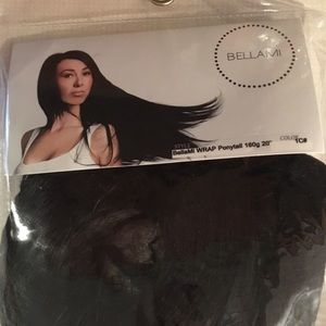 Bellami hair extension pony tail