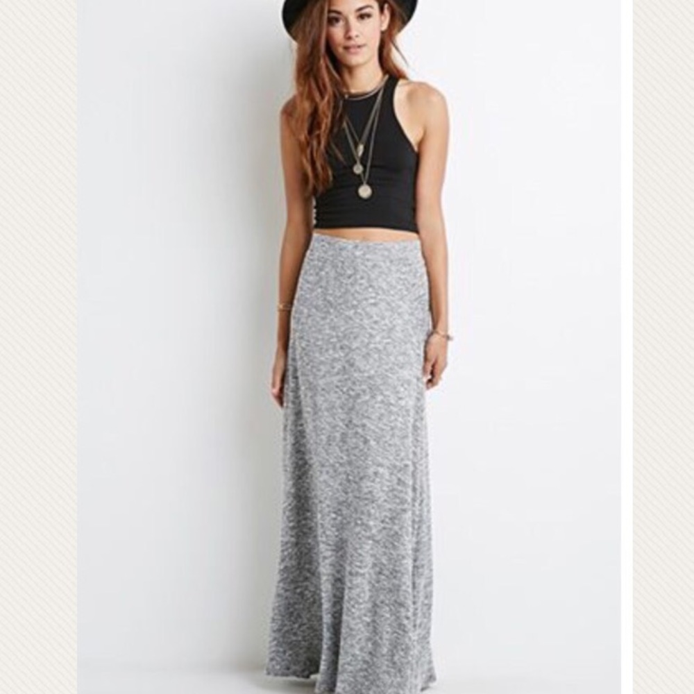 Knit Maxi Skirt