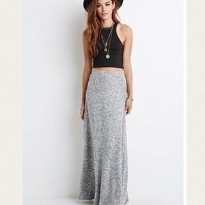 Knit Maxi Skirt