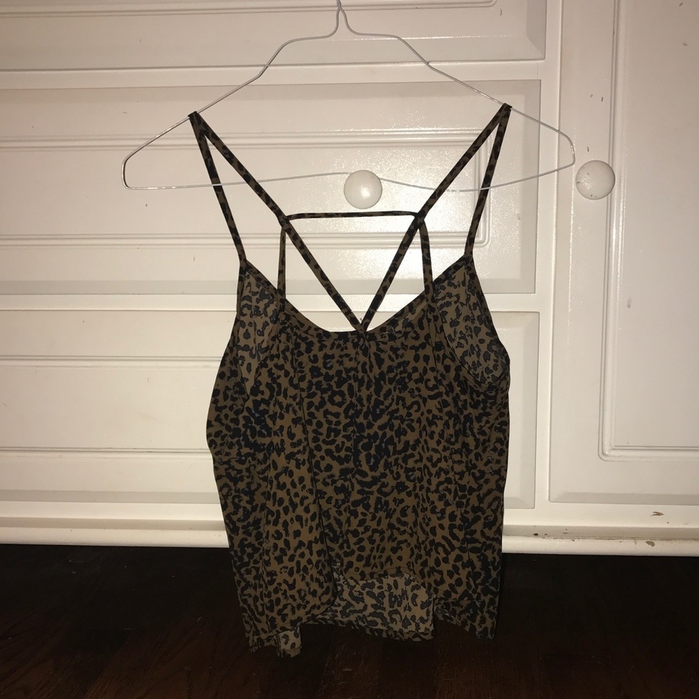 Audrey Leopard Print Tank Top