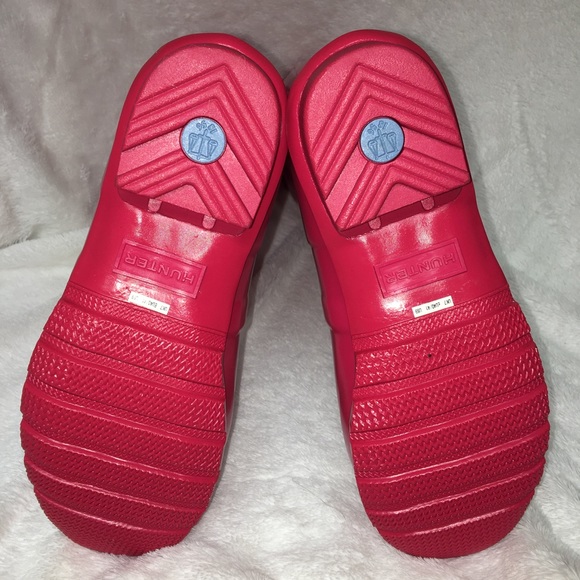 NWT  Hunter Boots Tall Glossy Pink - Picture 6 of 8