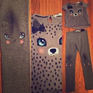 H &M 5/6 Kitty Outfit