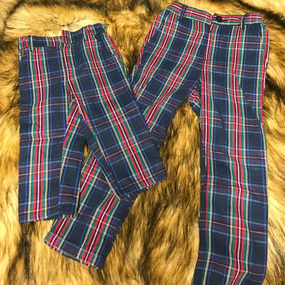 children's plaid pants
