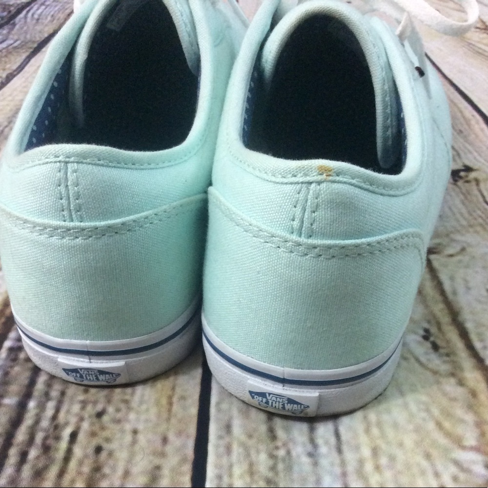 Vans Mint Green Women’s Lace Up 9 - Picture 6 of 8