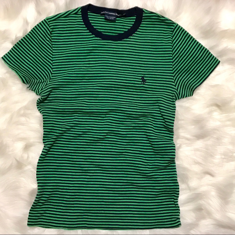 💚Ralph Lauren Sport Striped Tee