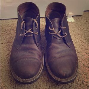 Clark leather desert boots