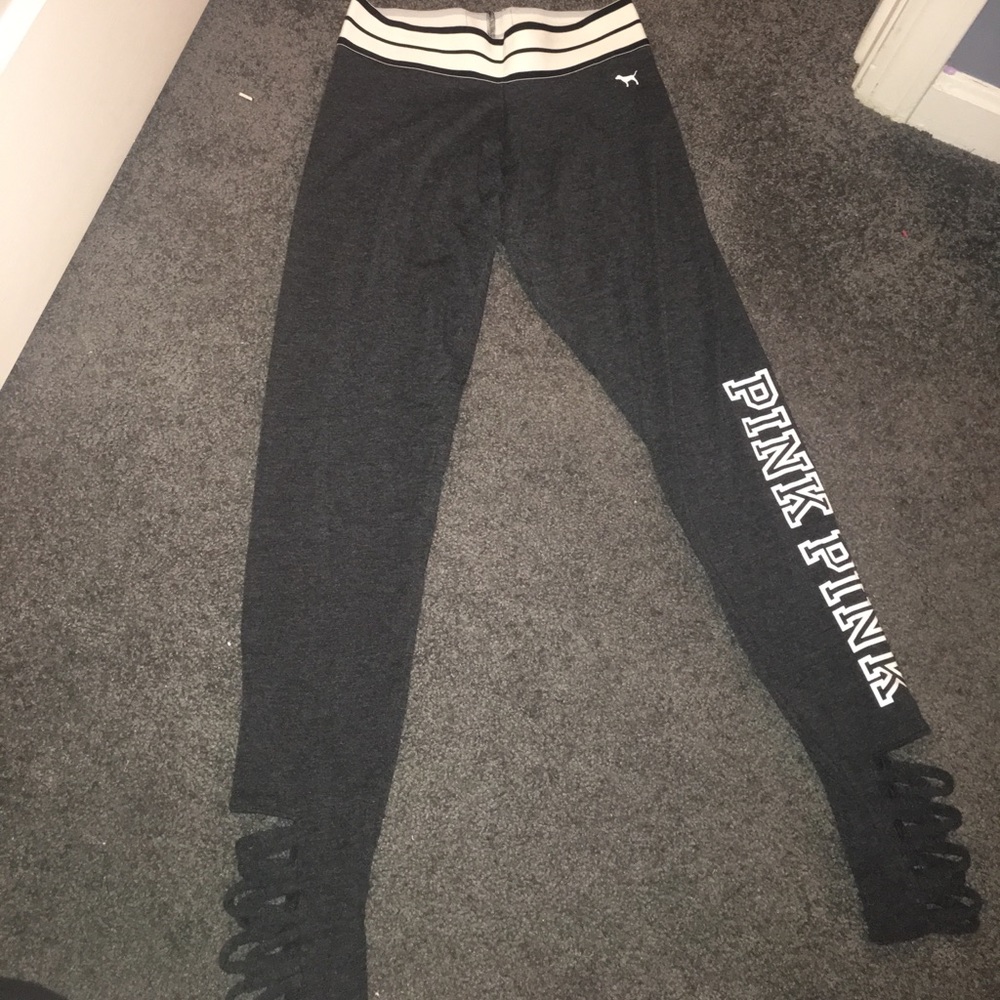 Pink Victoria’s Secret leggings