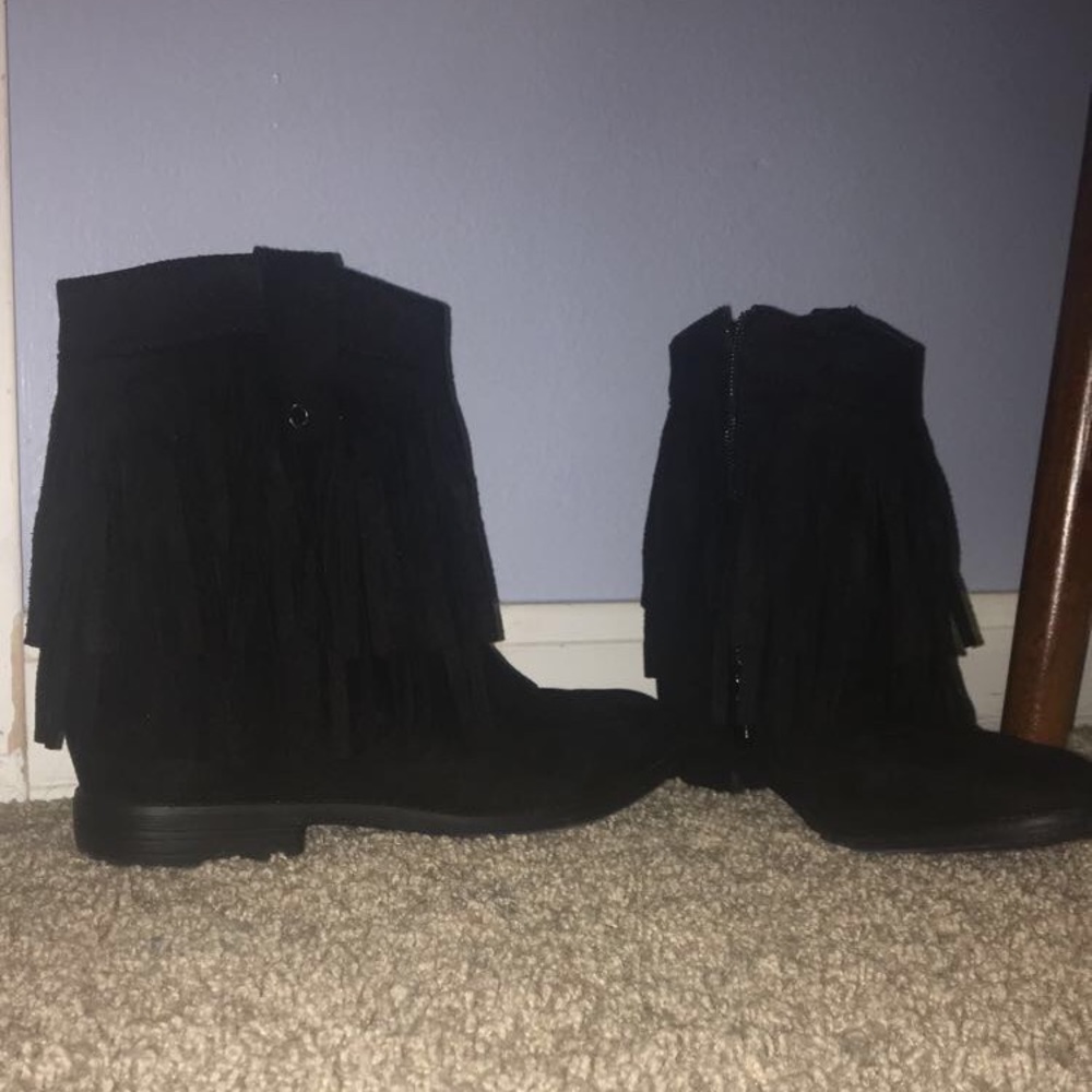 Black booties