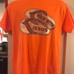 NWOT⚡️S&K Tshirts  Unisex Orange Short Sleeve Tee