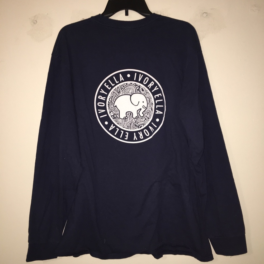 Ivory Ella Long Sleeve Mandala Shirt
