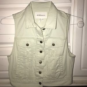 BCBGeneration Distressed Vest