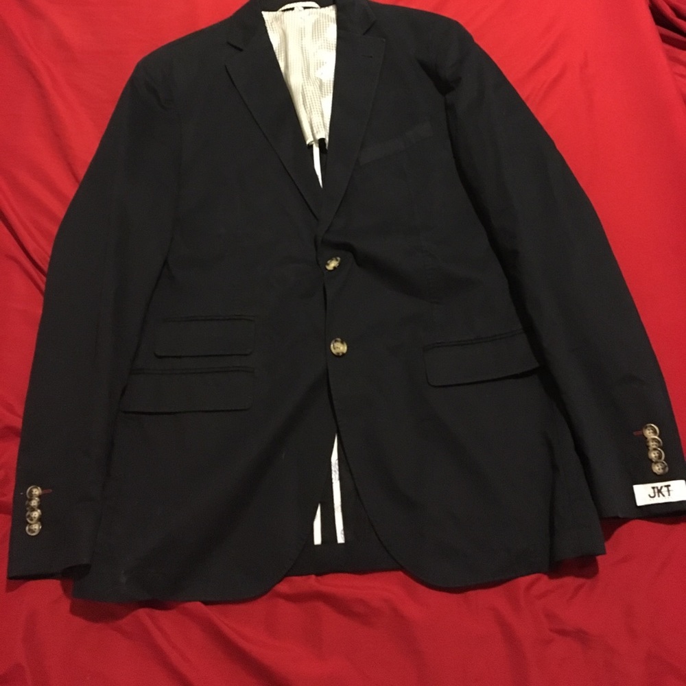 JKT Washed Summer Peach Poole Black Blazer Coar